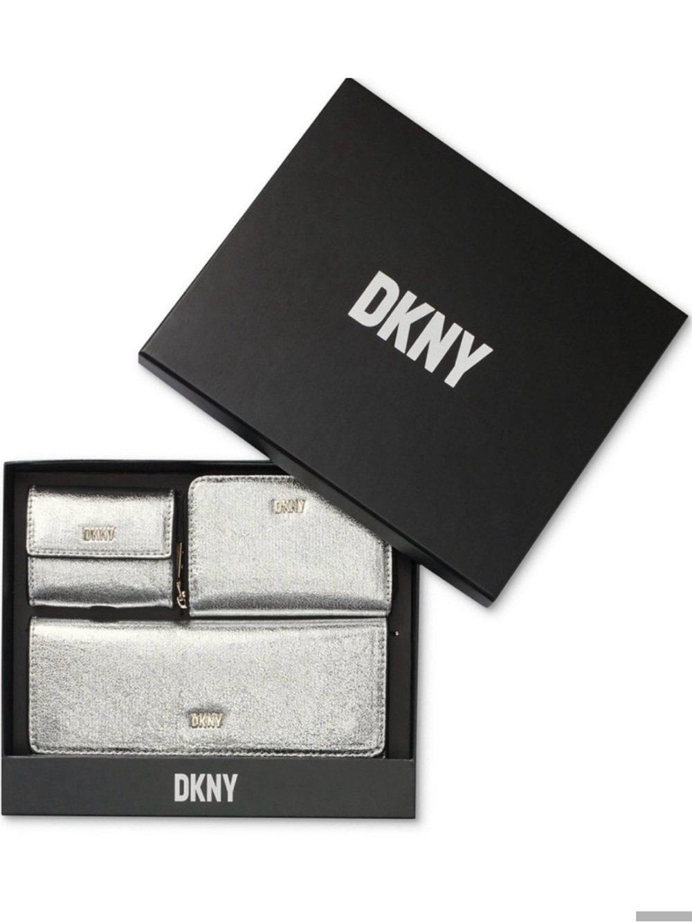 DKNY Lumen 3-piece Wallet Set NIB